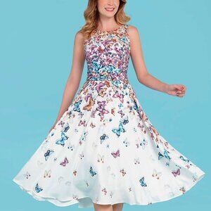 NWT Buterfly Garden Dress - Size Small